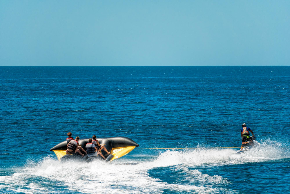 happy-people-are-going-swim-air-mattress-jet-ski-tourists-ride-inflatable